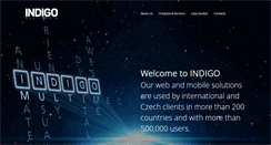 Desktop Screenshot of indigo.cz