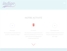 Tablet Screenshot of indigo.ch